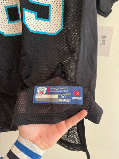 00s Carolina Panthers Steve Smith Reebok Home Jersey (Youth XL)