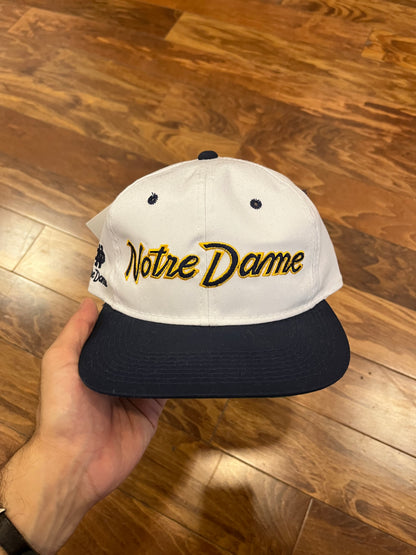 90s Notre Dame Montana White Hat (OS)