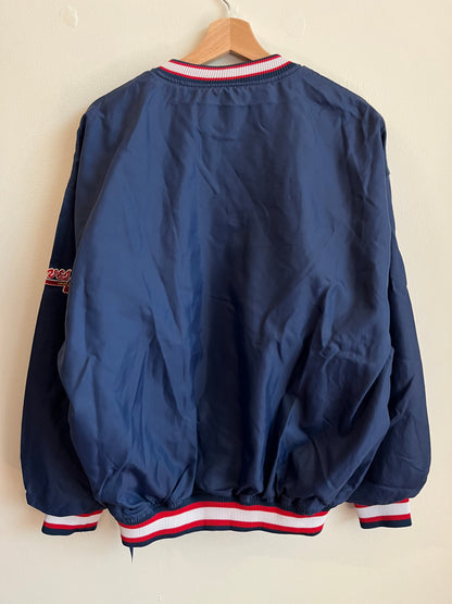 90s Atlanta Braves MLB Starter Blue Windbreaker (L)