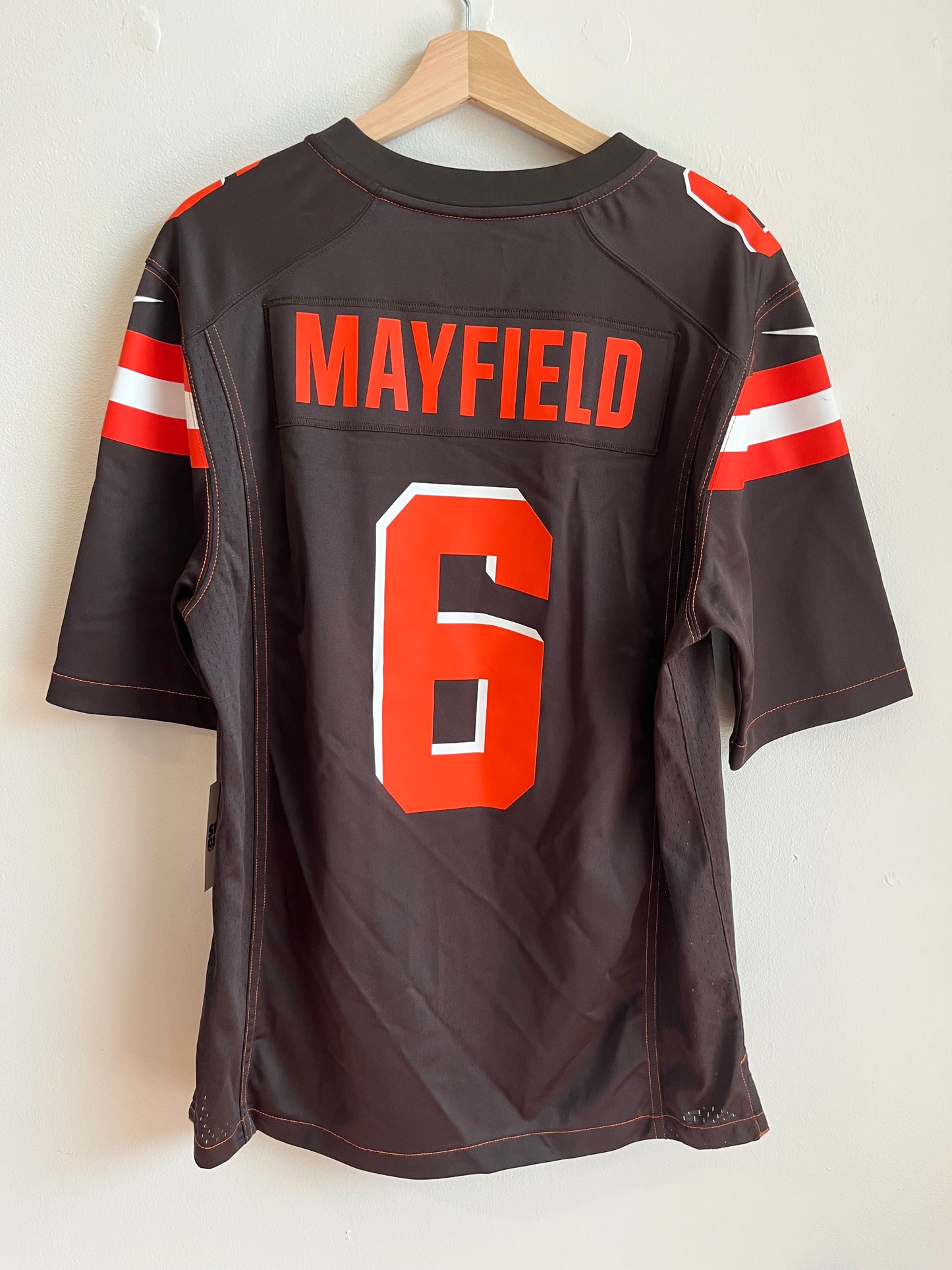 2018 Cleveland Browns Baker Mayfield Nike Home Jersey (M)