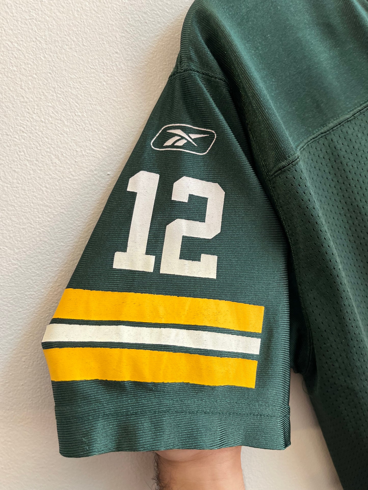 00s Green Bay Packers Aaron Rodgers Home Jersey (Youth XL)