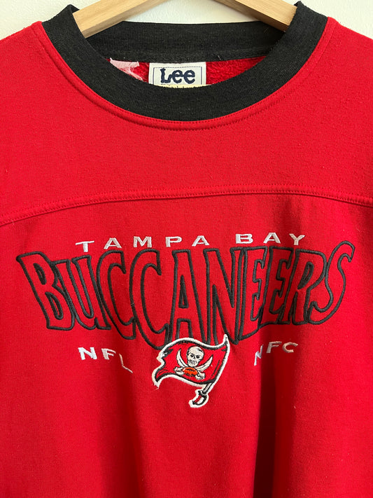 90s Tampa Bay Buccaneers Lee Sports Crewneck (M)
