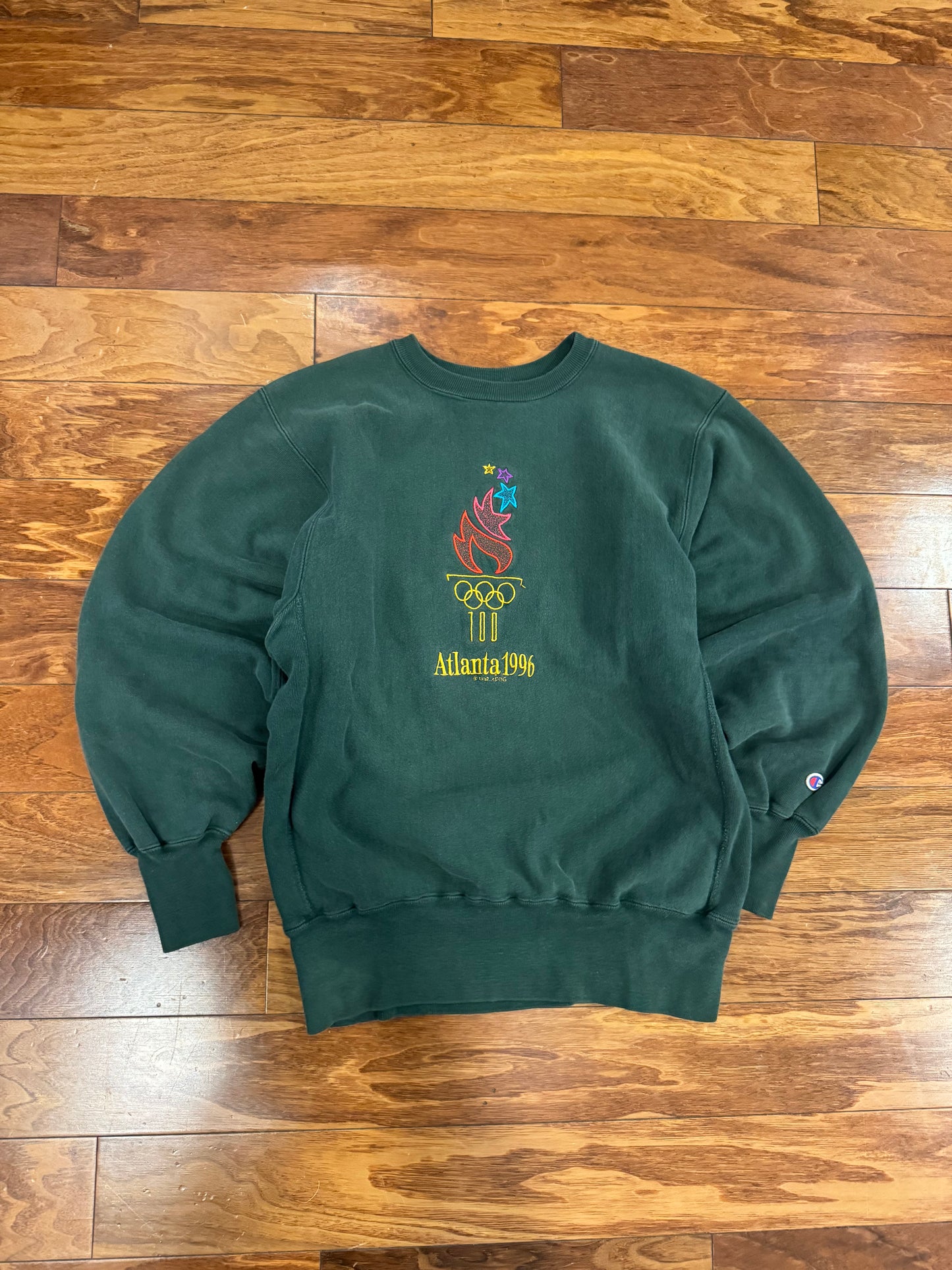 1996 Atlanta Olympics Champion Reverse Weave Crewneck (L)