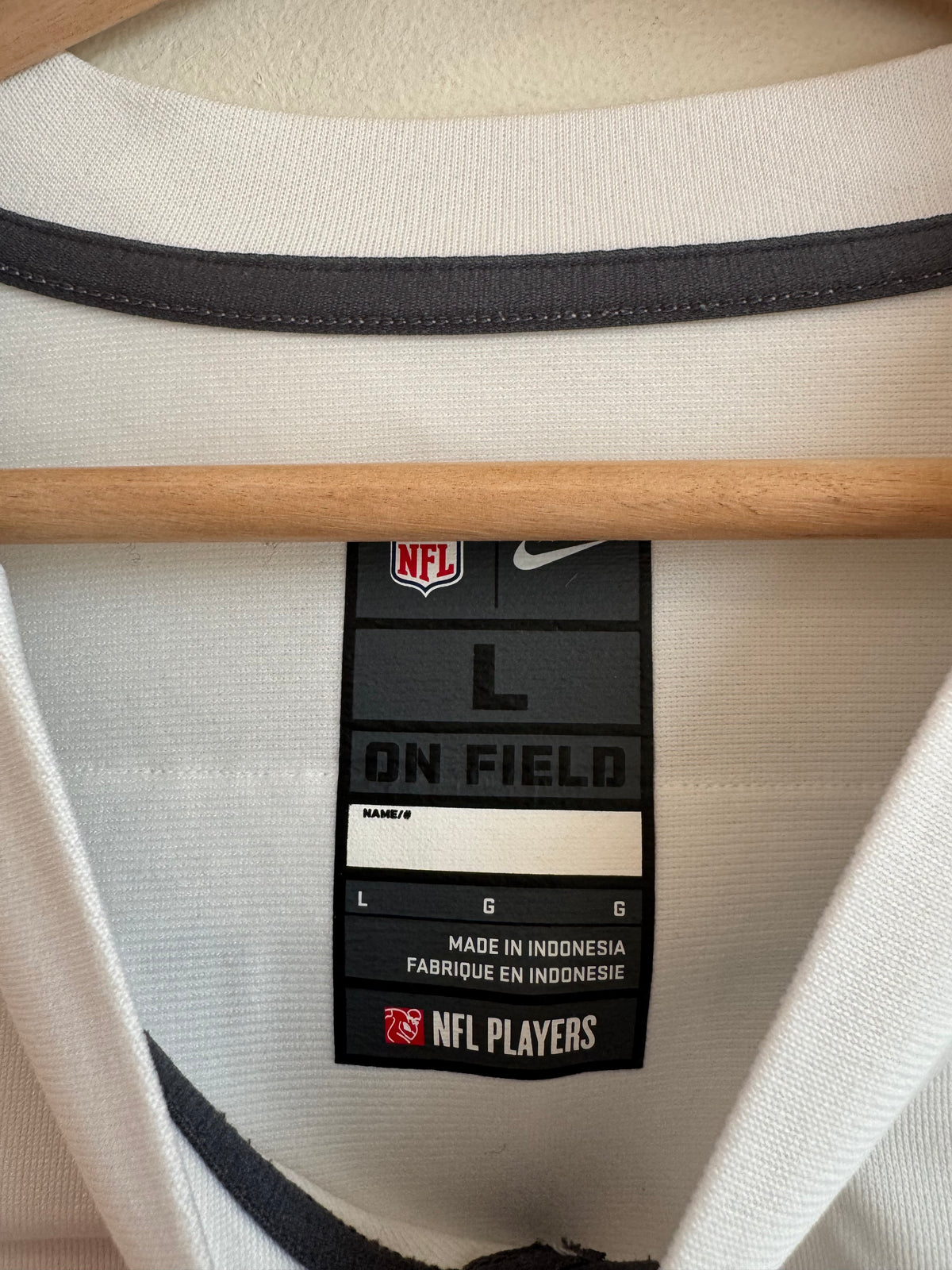 2012 Carolina Panthers Luke Kuechly Away Nike Jersey (L)