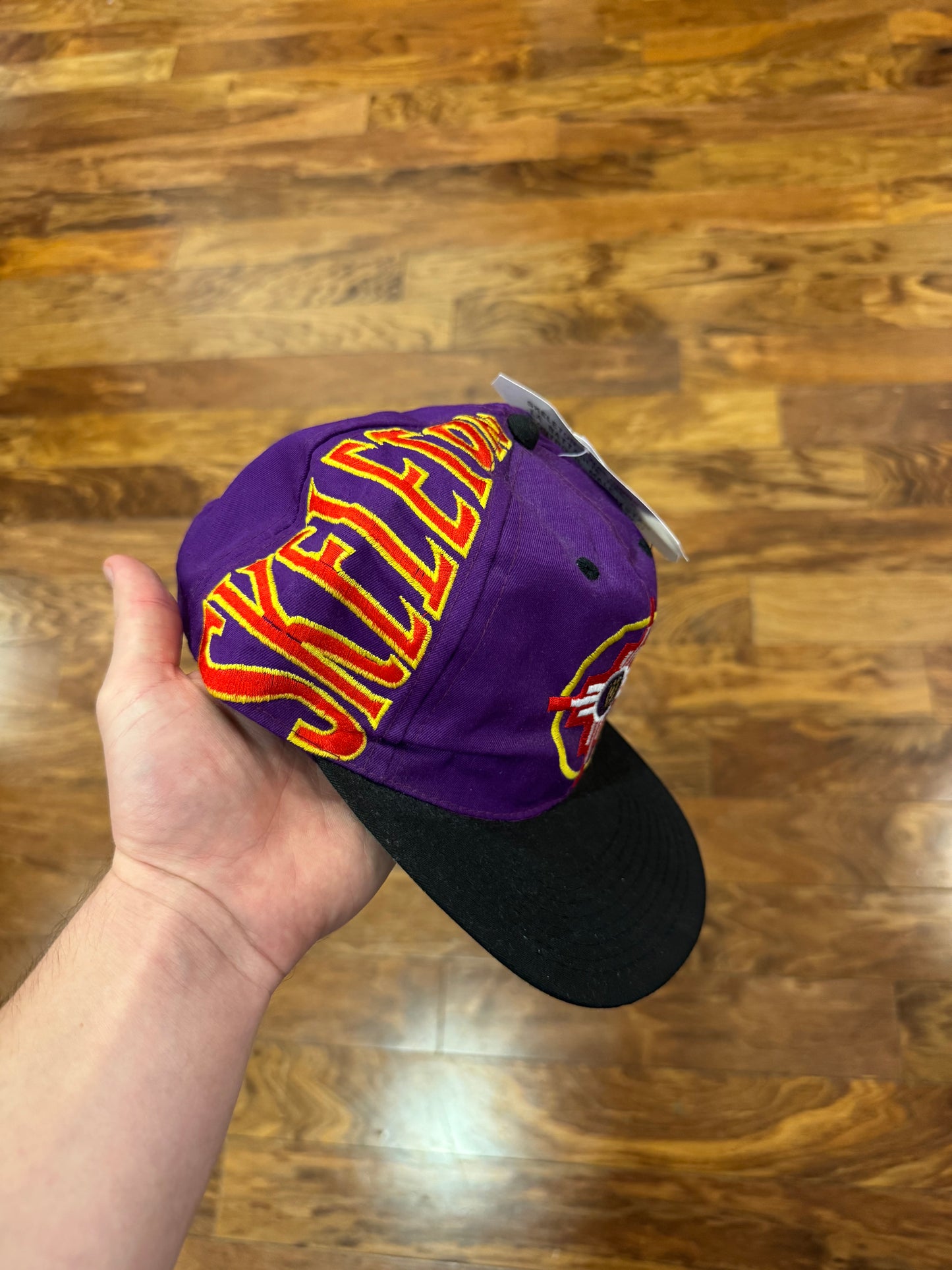 1996 Skeleton Warriors Embroidered Snapback Hat (OS)
