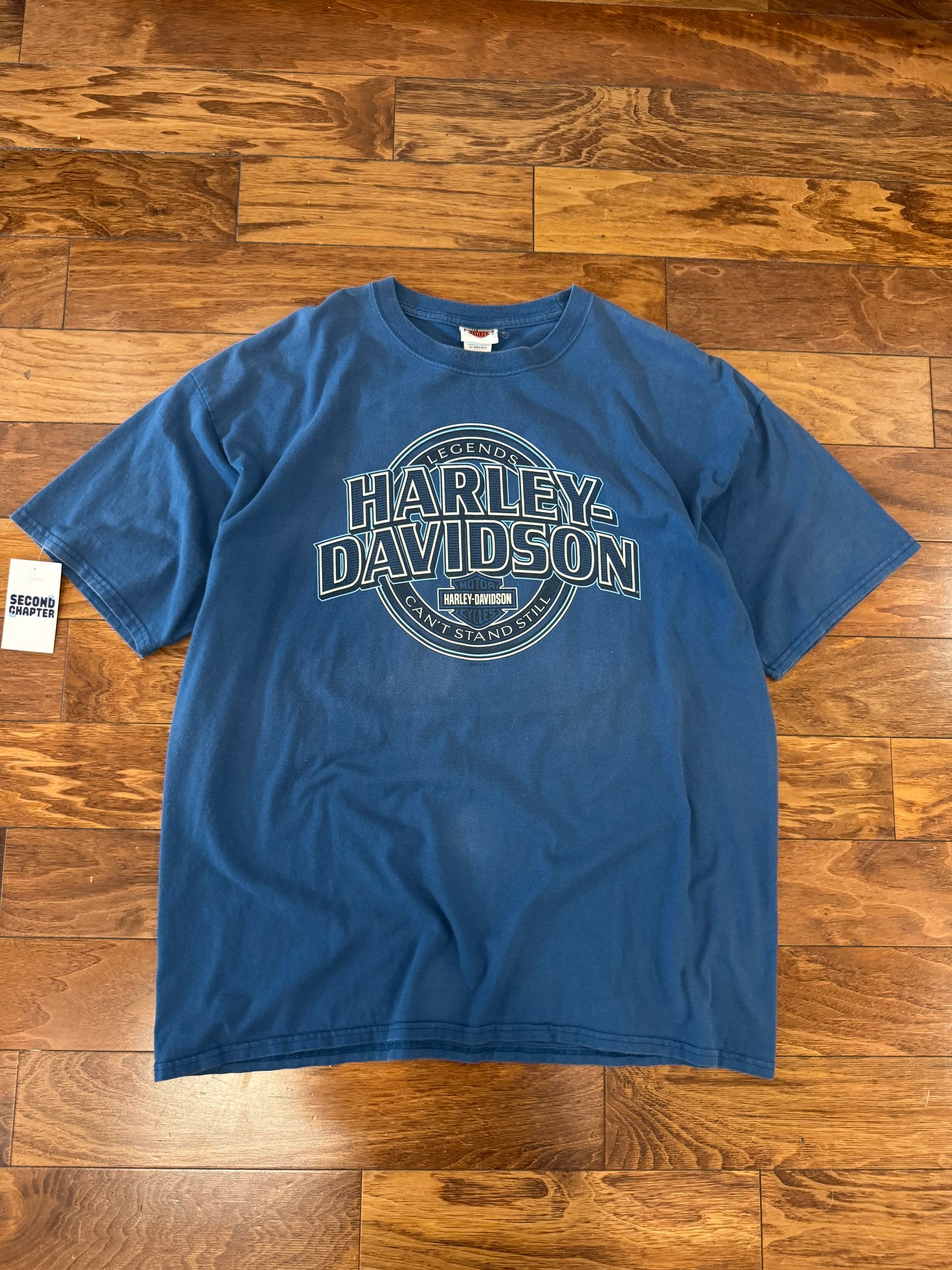2014 Harley Davidson Southern Thunder Blue Tee (XXL)
