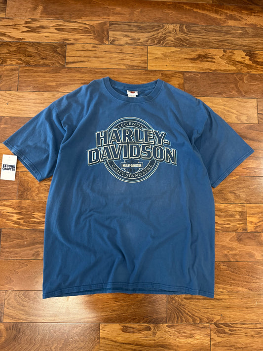 2014 Harley Davidson Southern Thunder Blue Tee (XXL)