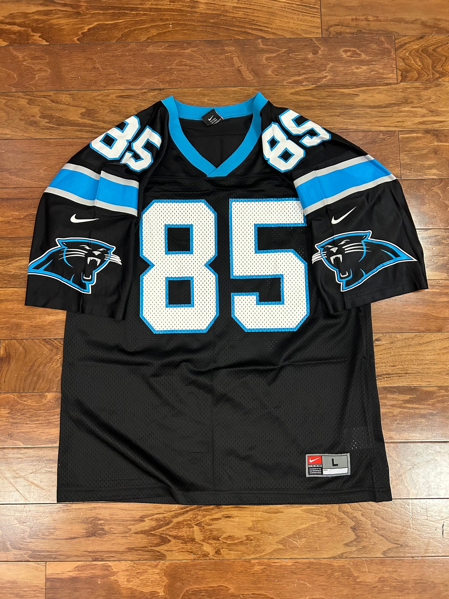 2001 Carolina Panthers Wesley Walls Nike Jersey (L)