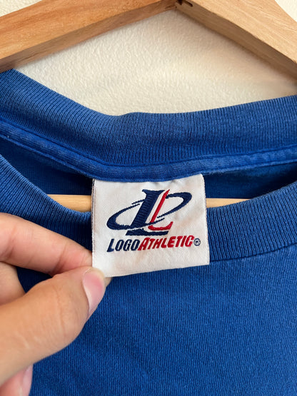 90s Chicago Cubs Logo Athletic Embroidered Tee (XL)