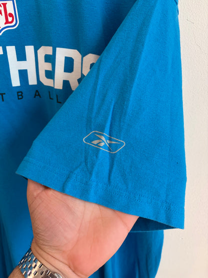 00s Carolina Panthers Football Blue NFC South Tee (XL)