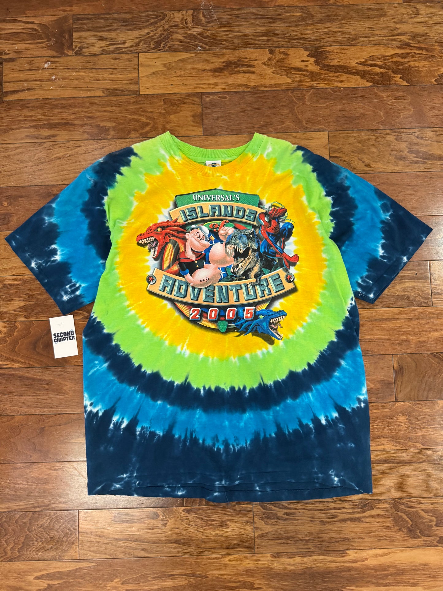 2005 Universal's Islands Adventure Graphic Tee (XL)