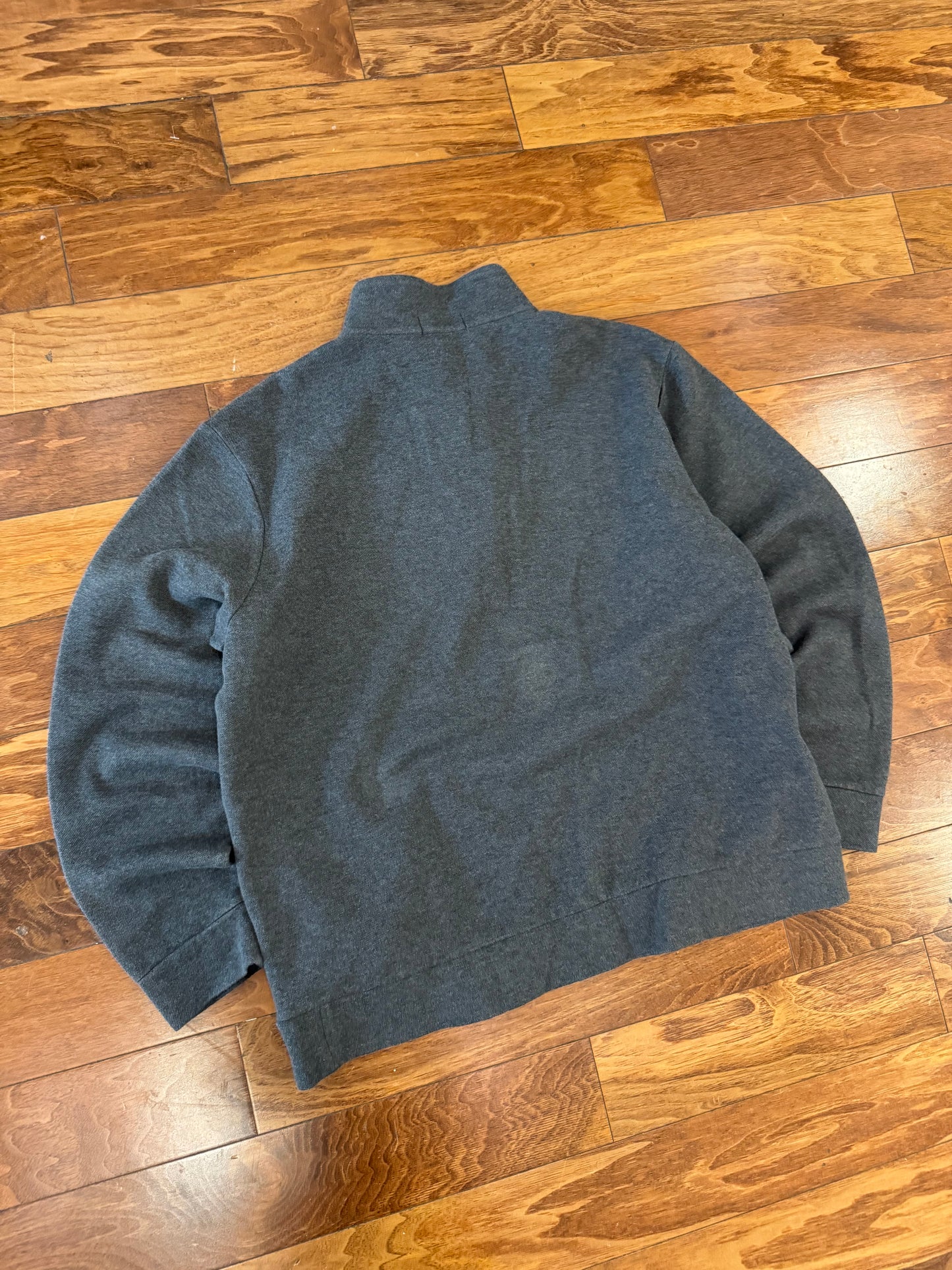 2010s Polo Ralph Lauren Grey Essential Quarter Zip (XL)