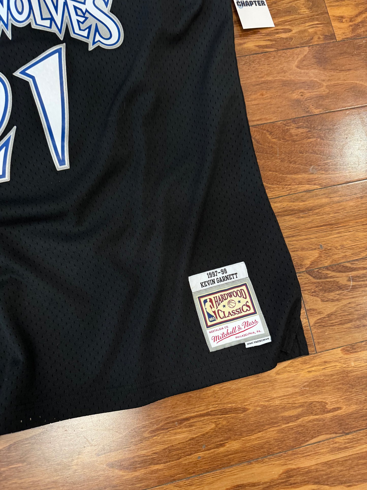 Timberwolves Garnett Mitchell & Ness Jersey (XXL)