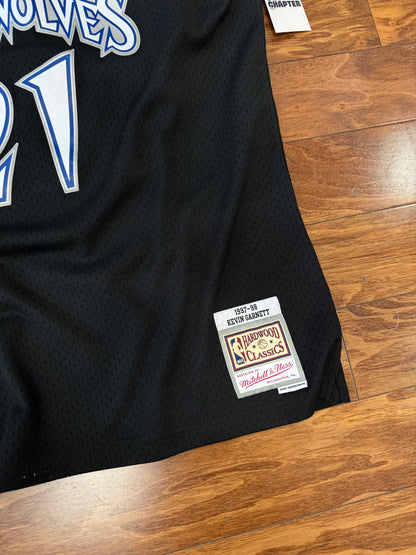 Timberwolves Garnett Mitchell & Ness Jersey (XXL)