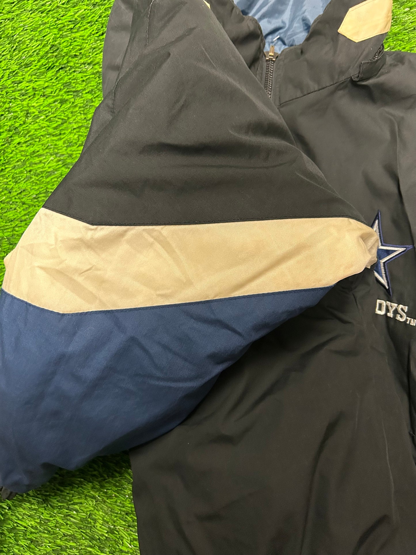 90s Dallas Cowboys Reversible Pro Player Puffer Jacket (XL)