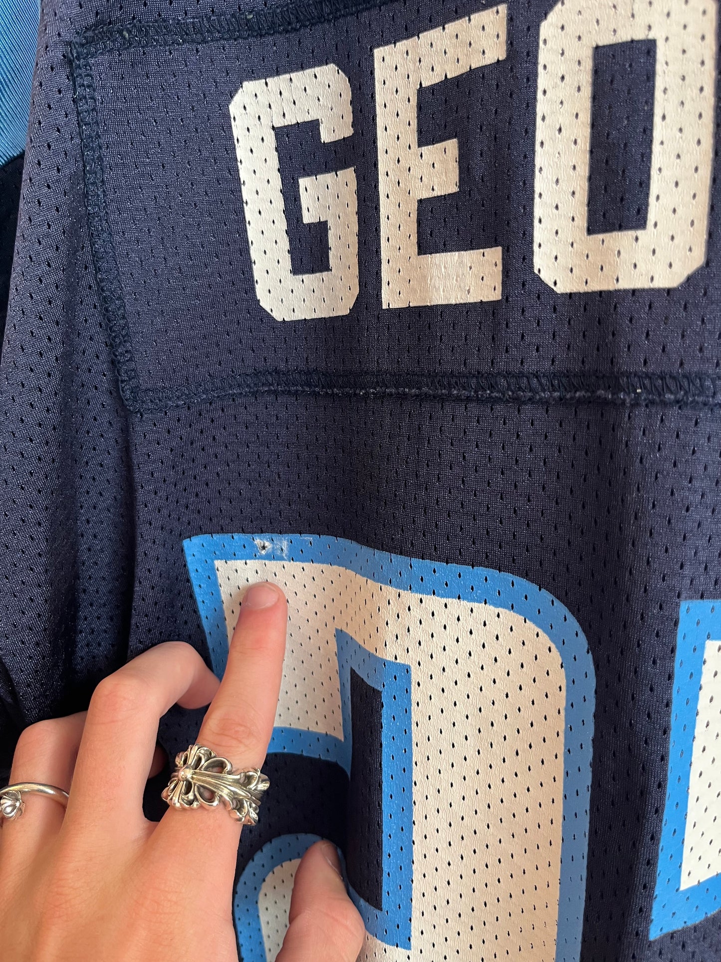 00s Titans Eddie George Puma NFL Jersey (L)