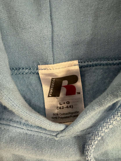 00s UNC Russell Athletics Baby Blue Hoodie (L)