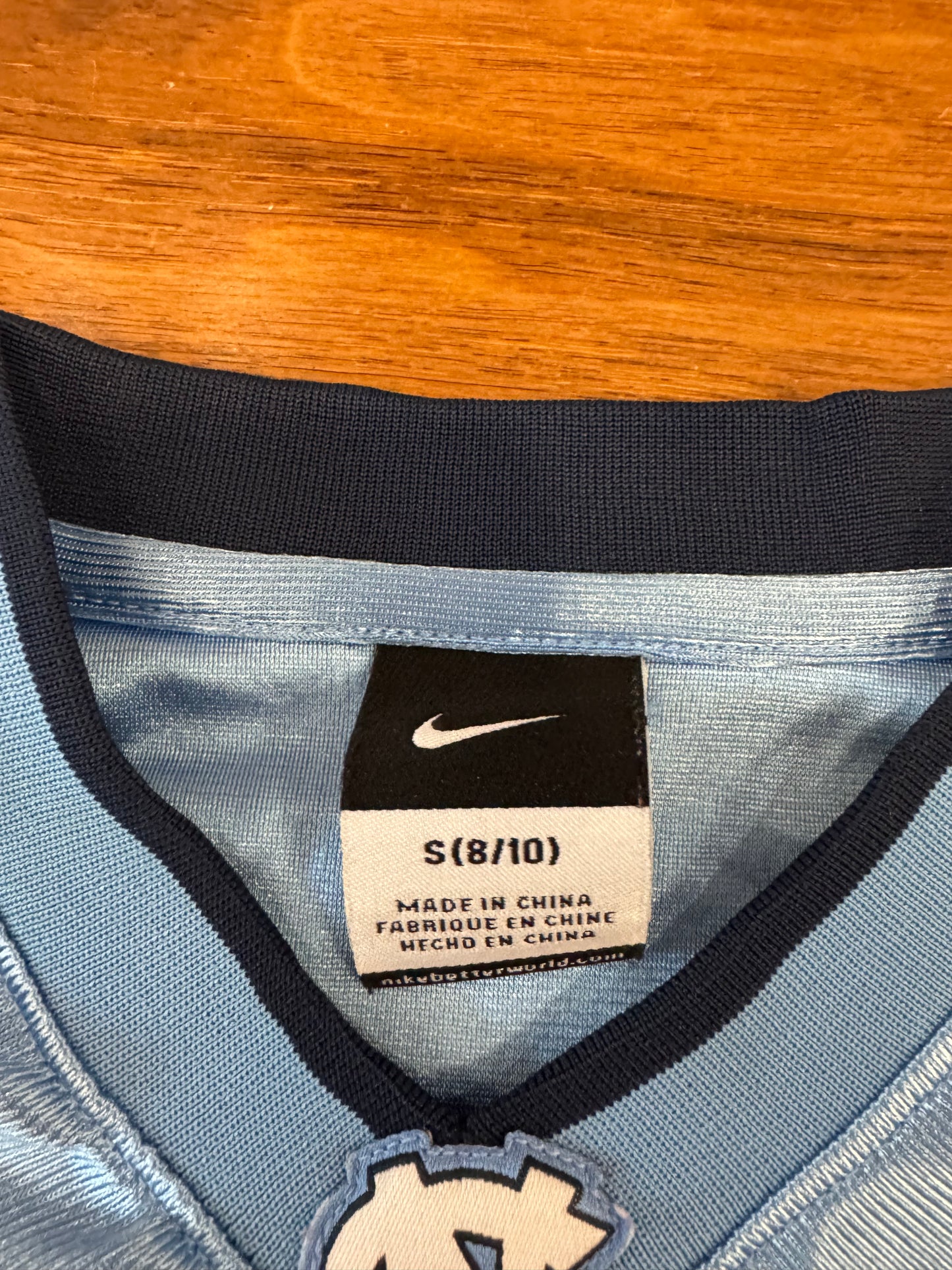 2022 UNC Nike Football Jersey (Youth S)