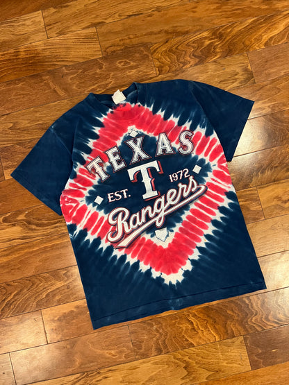2005 Texas Rangers Tie Dye Tee (M)