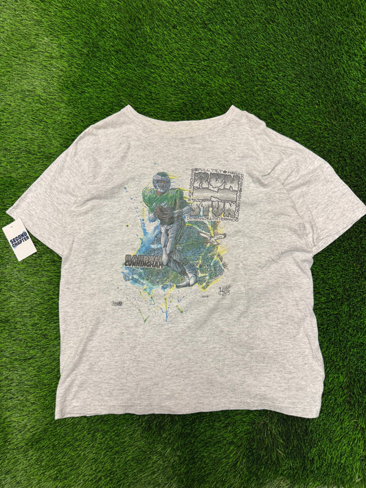 1990 Philadelphia Eagles Randall Cunningham Vintage NFL Tee (XL)