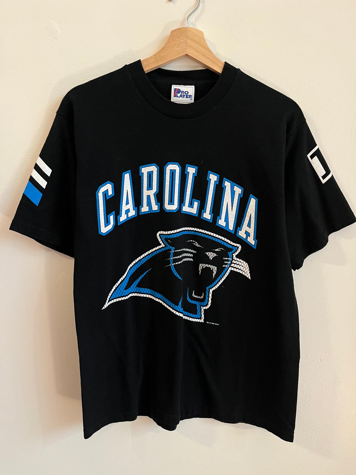1997 Carolina Panthers Pro Player Front/Back Tee (S)