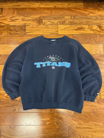 90s Tennessee Titans Puma Boxy Crewneck (XXL)
