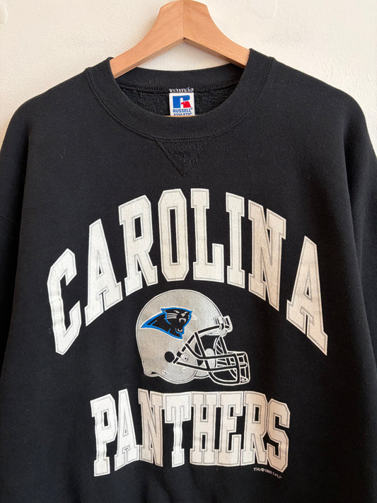 1993 Carolina Panthers Black Russell Crewneck (XL)