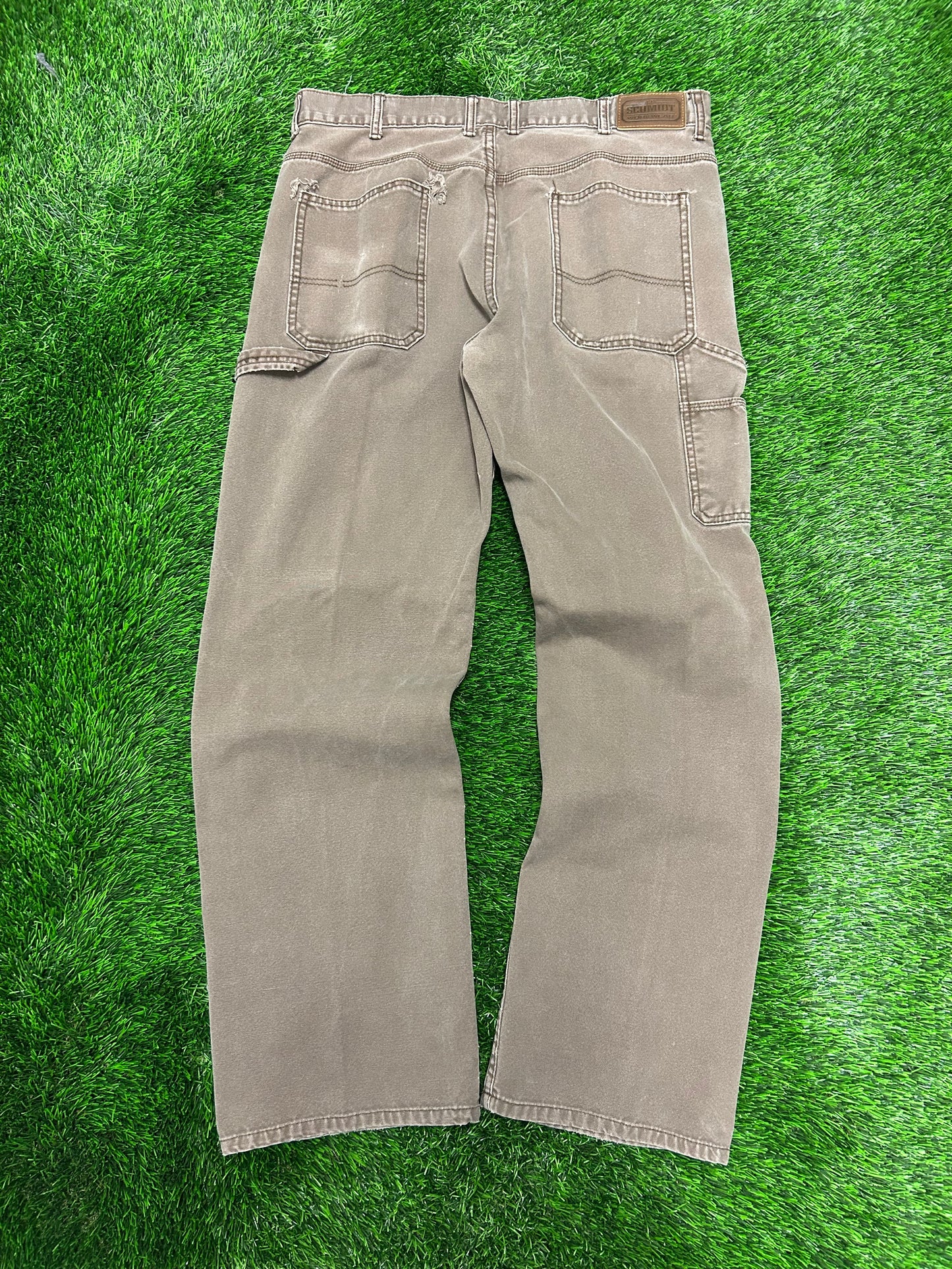00s CE Schmidt Mocha Workwear Pants (36 x 34)