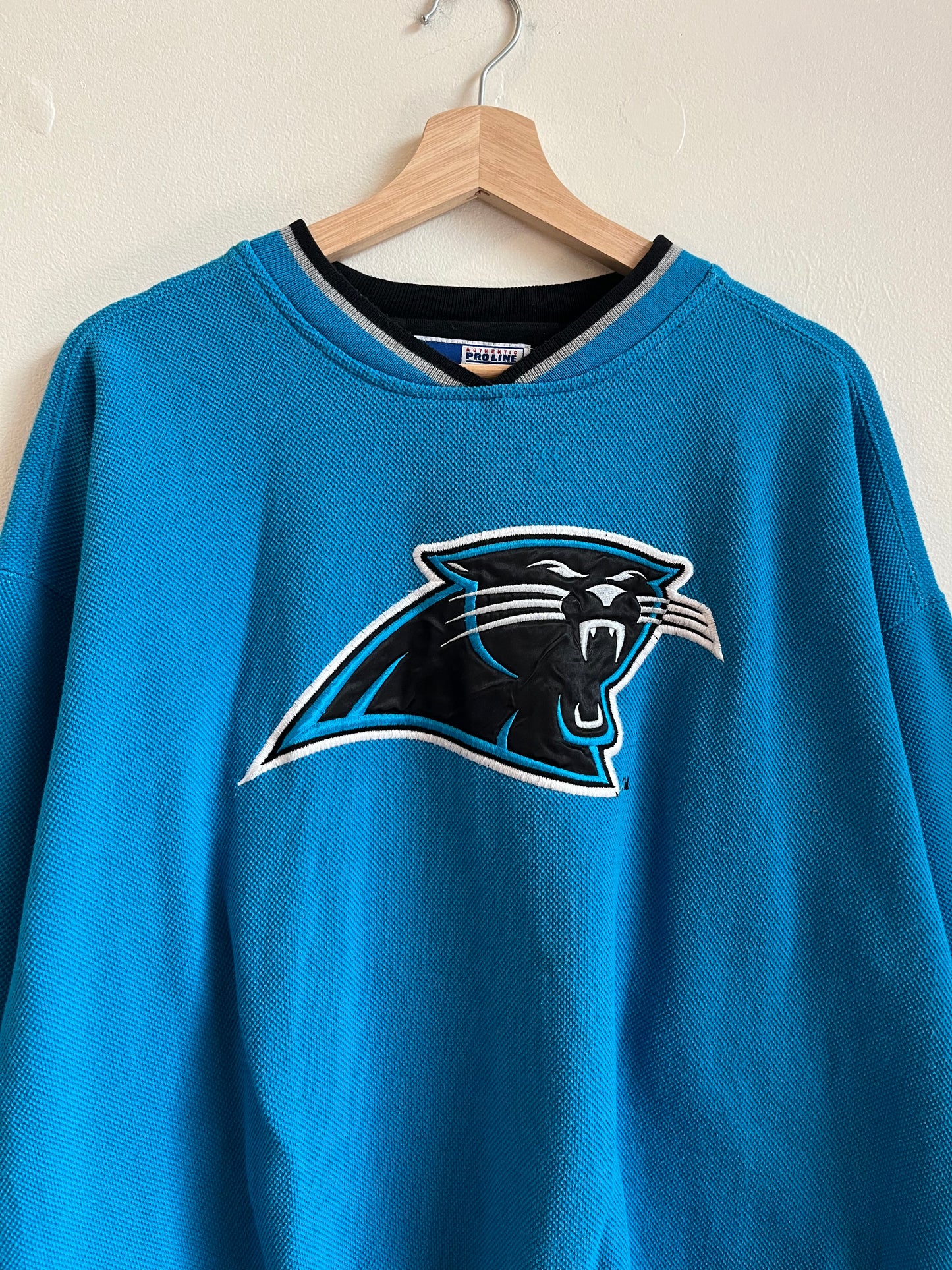 90s Carolina Panthers Blue Starter Crewneck (L)