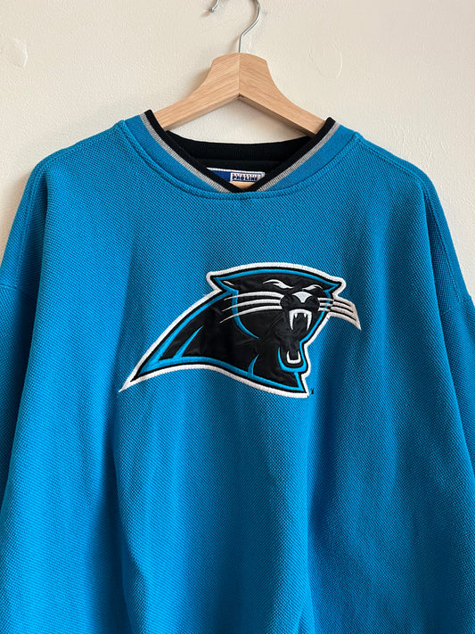 90s Carolina Panthers Blue Starter Crewneck (L)