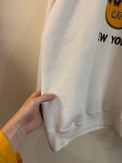 90s Hard Rock New York Cream Crewneck (XL)