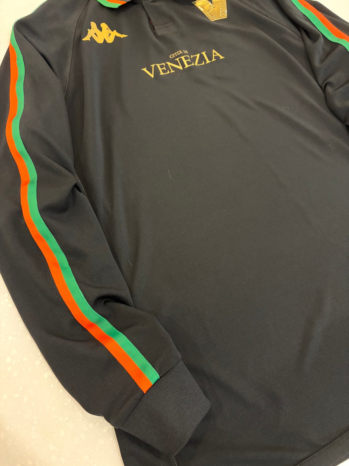 2022/23 Venezia Kappa Long Sleeve Soccer Jersey (L)