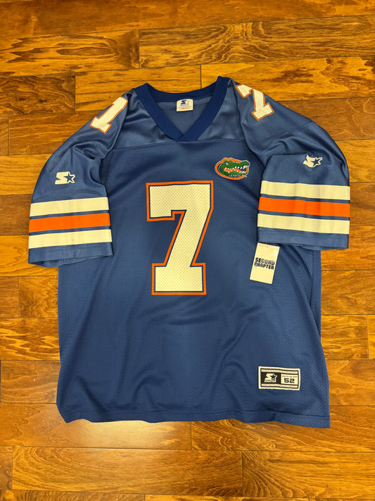 1996 University of Florida (UF) Gators #7 Vintage Starter Football Jersey (XL)