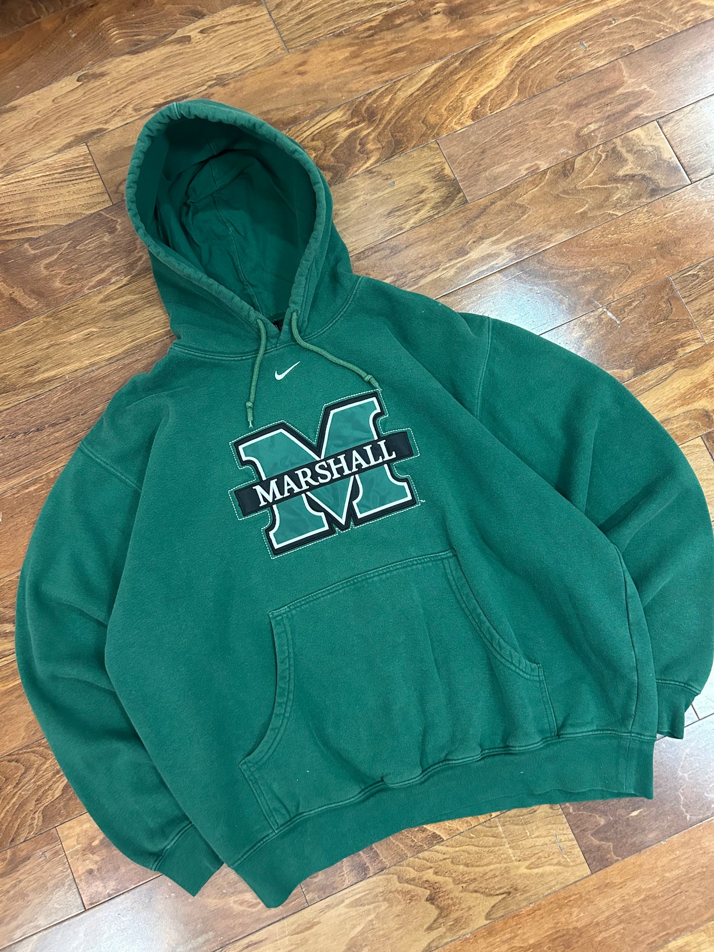 00s Marshall University Vintage Nike Center Swoosh Hoodie (L)