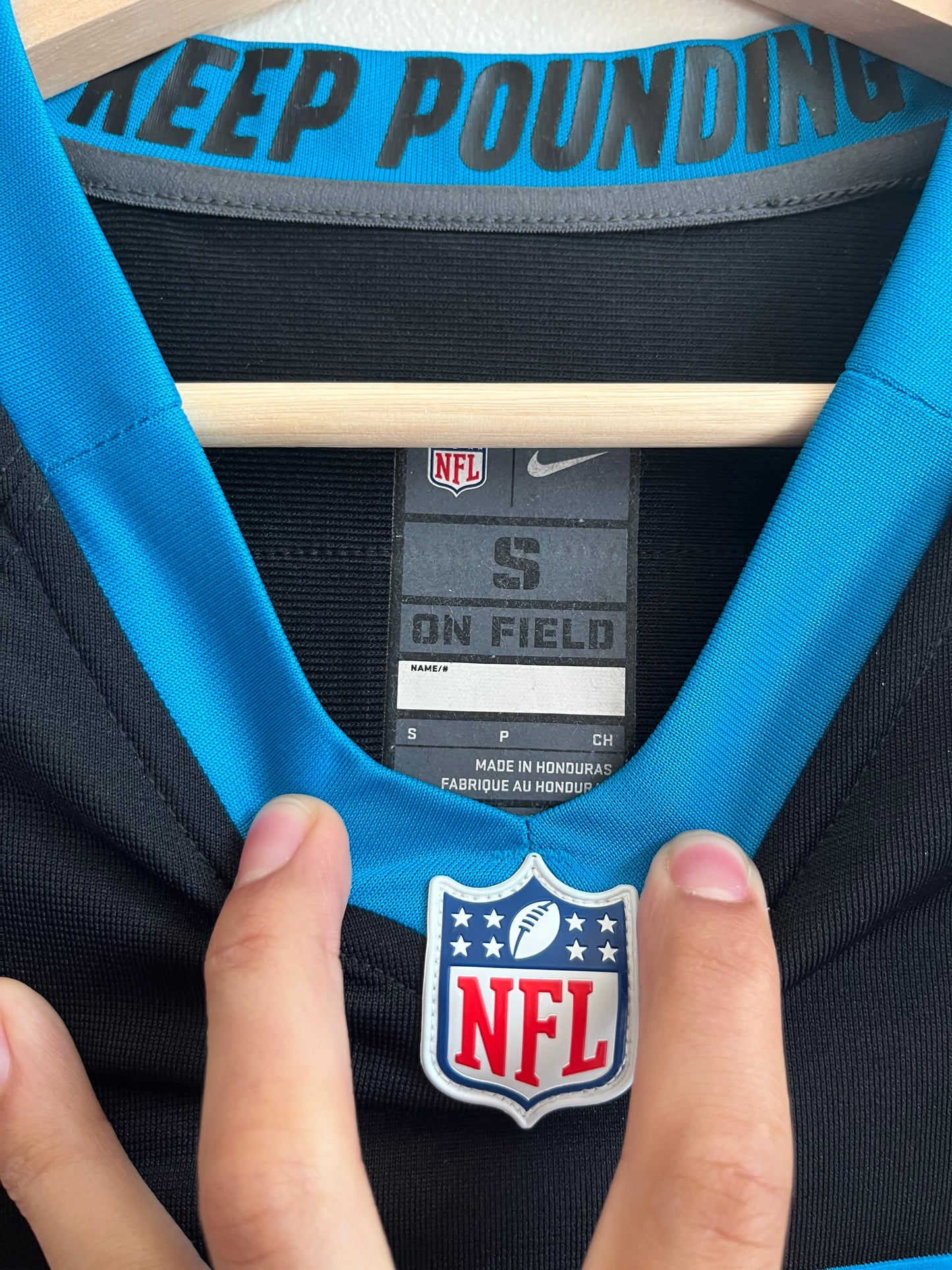 2012 Carolina Panthers Luke Kuechly Nike Jersey (S)
