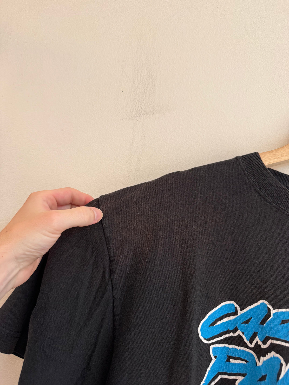 00s Carolina Panthers DeAngelo Williams Cat Scratch Tee (L)