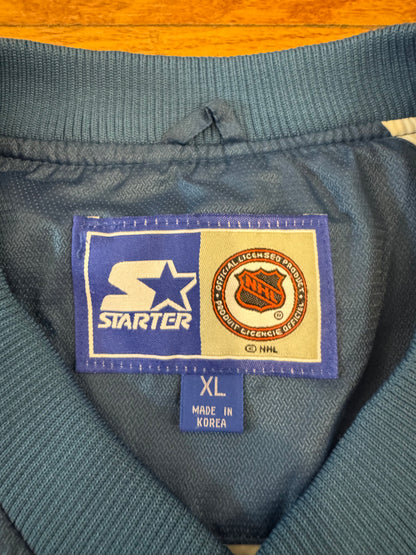 90s New York Rangers Starter NHL Windbreaker (XL)
