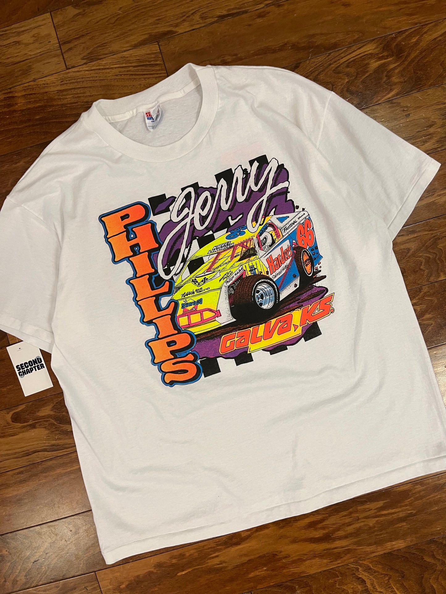90s Jerry Phillips Racing Graphic Tee (XL)
