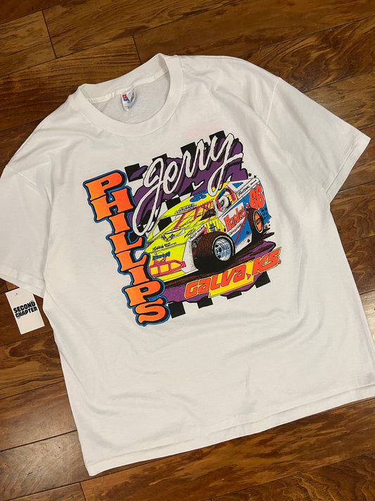 90s Jerry Phillips Racing Graphic Tee (XL)