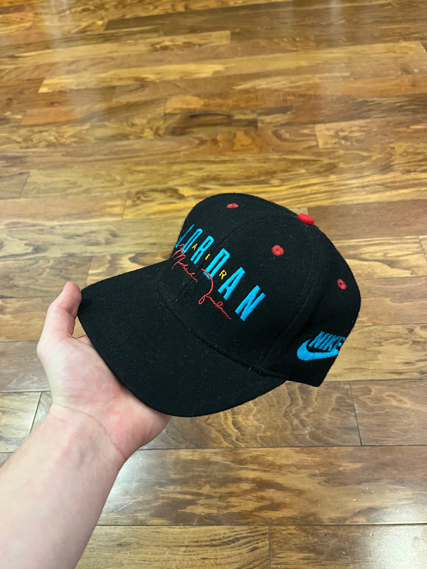 90s Jordon Nike Michael Jordan Black Hat (OS)