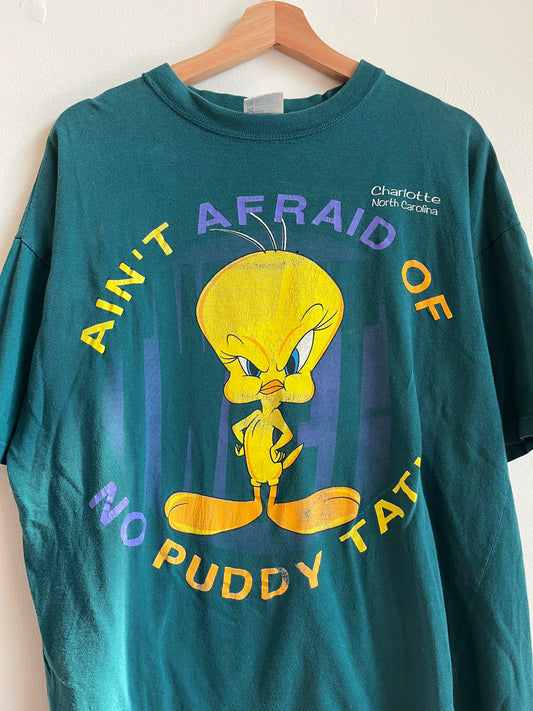 1993 Looney Tunes Tweety Bird Charlotte Tee (XL)