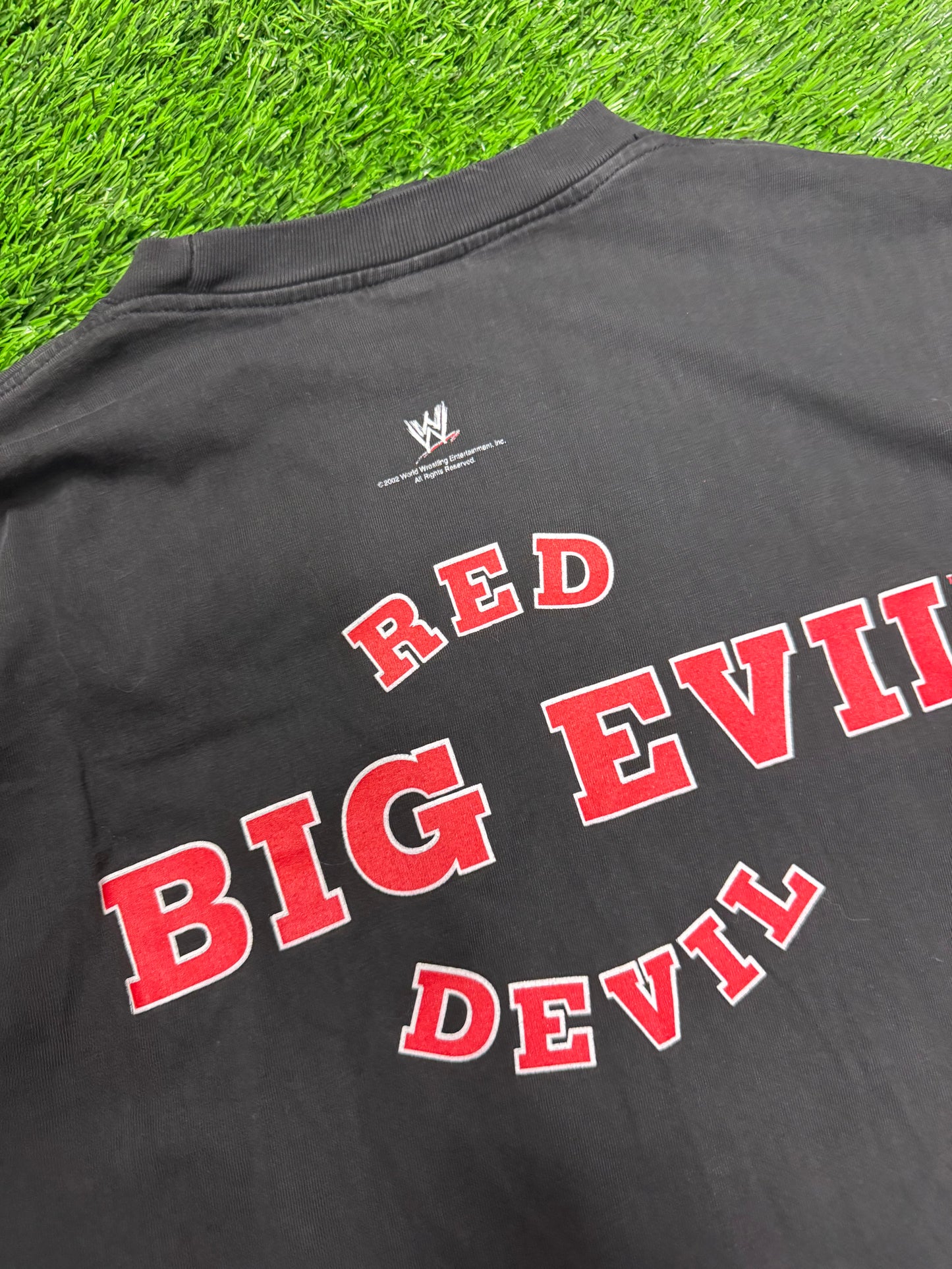 2002 The Undertaker "Red Big Evil" Vintage Wrestling WWE Tee (XL)