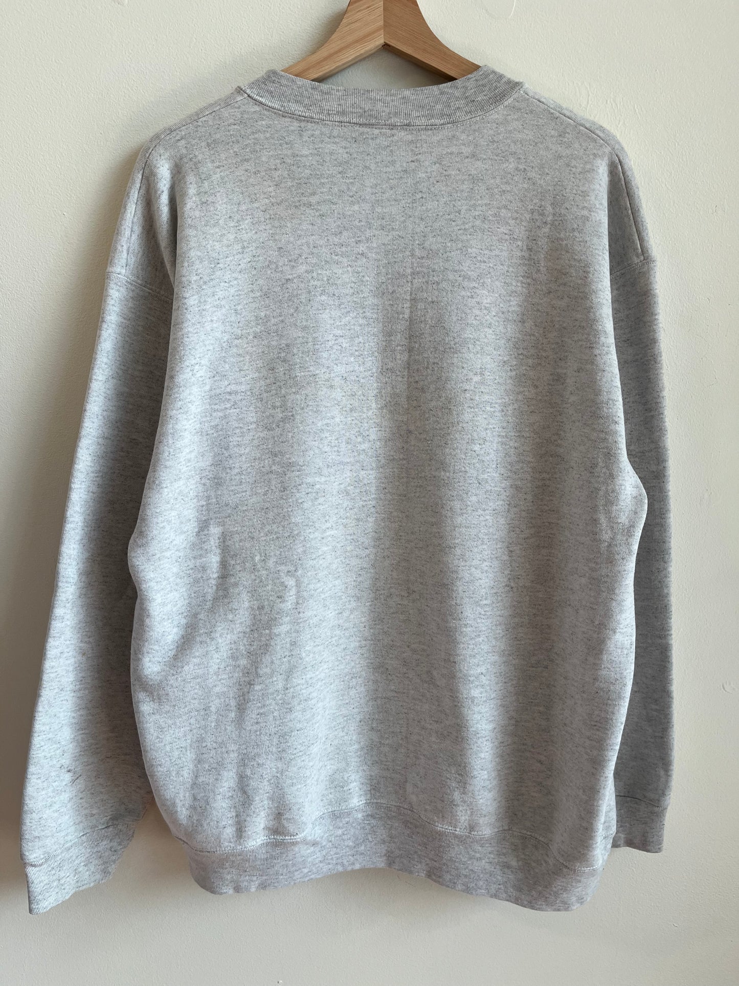 1993 Carolina Panthers Gym Gear Essential Grey Crewneck (XL)