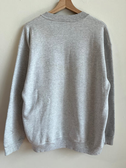 1993 Carolina Panthers Gym Gear Essential Grey Crewneck (XL)