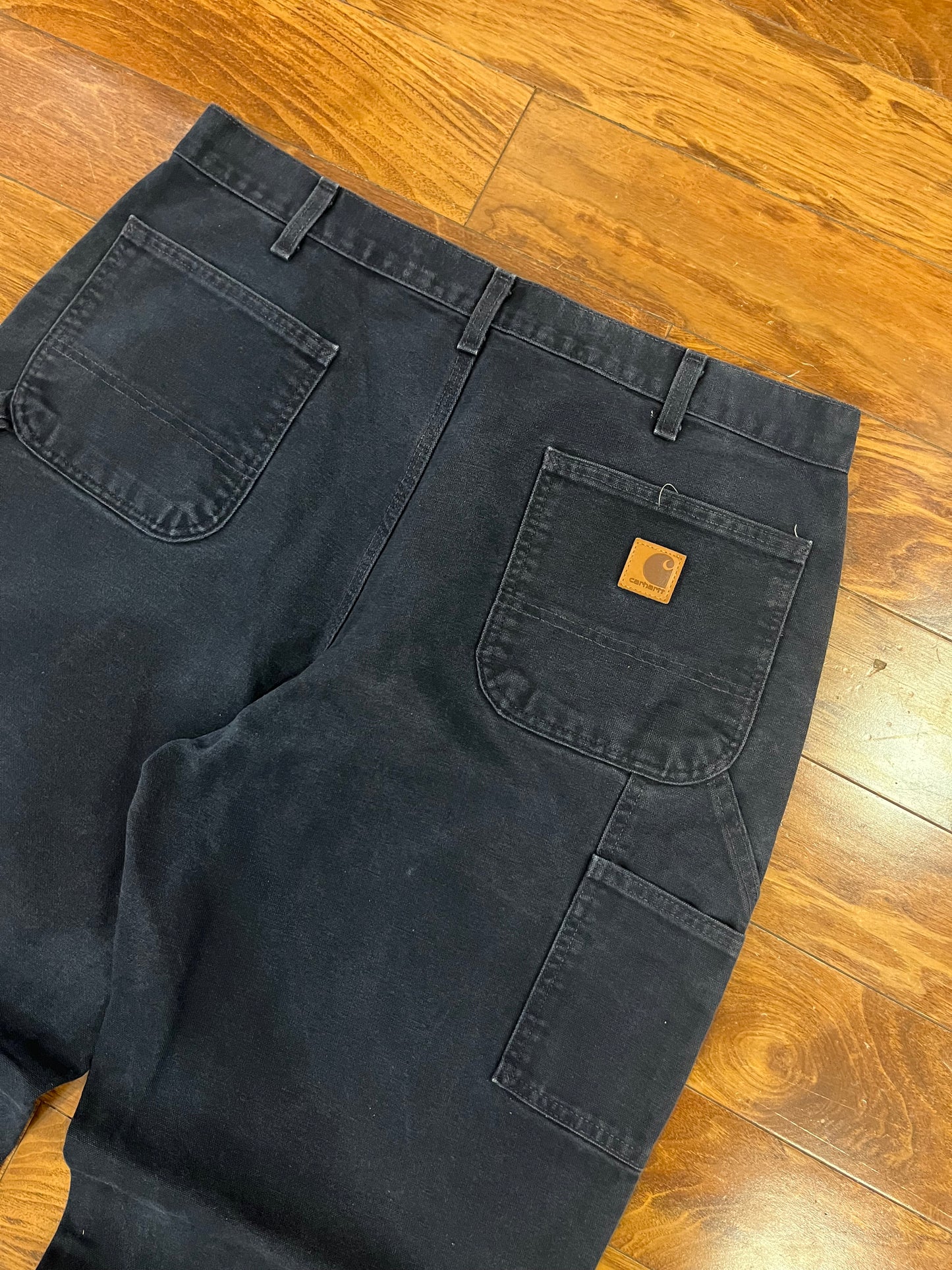 2019 Carhartt Navy Carpenter Workwear Pants (38x32)