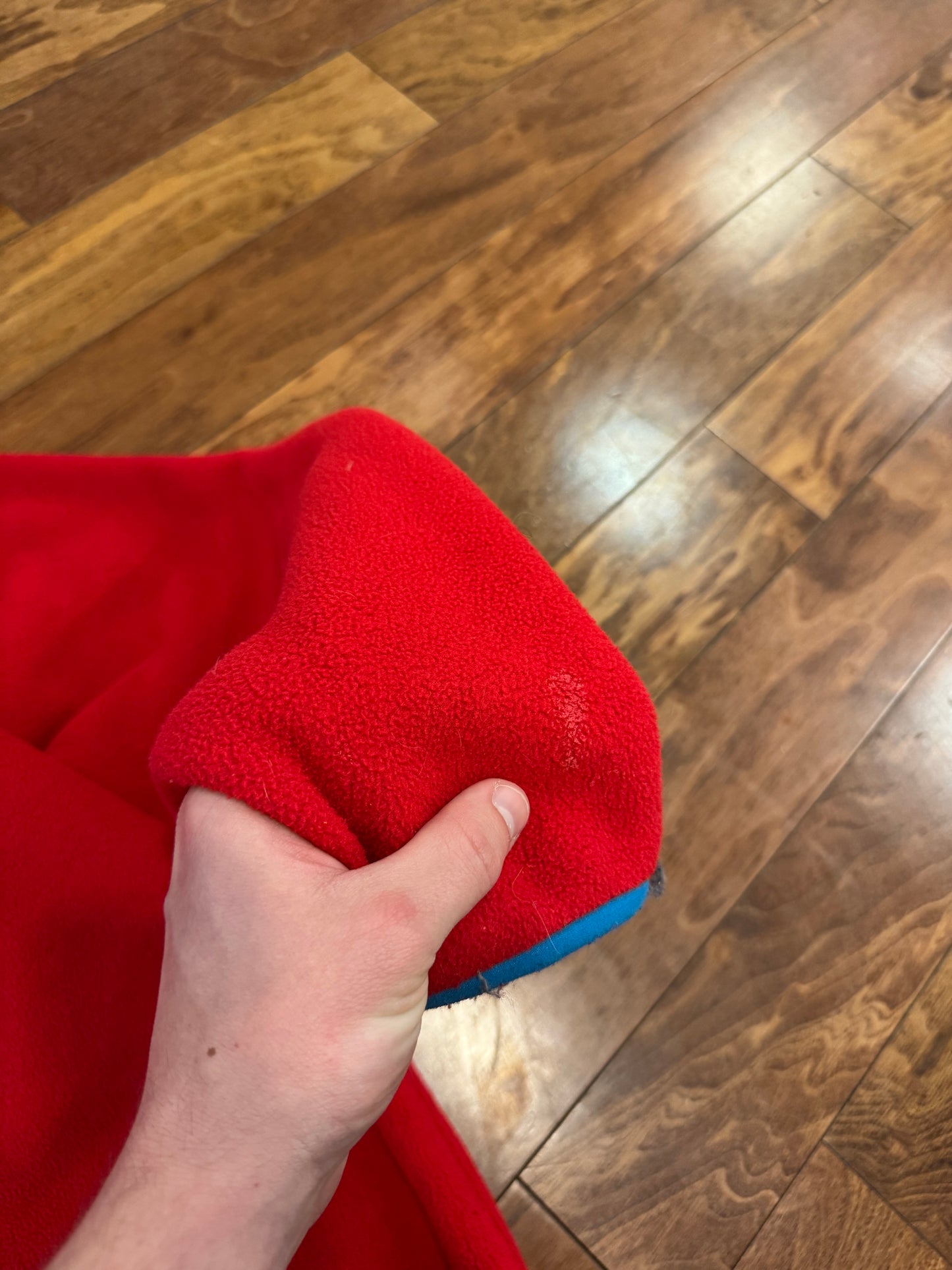 00s Patagonia Synchilla Snap T Red Fleece (XL)
