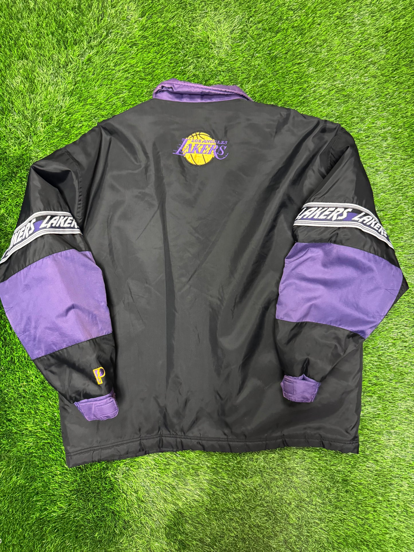 90s Los Angeles Lakers Vintage Pro Player Jacket (XL)