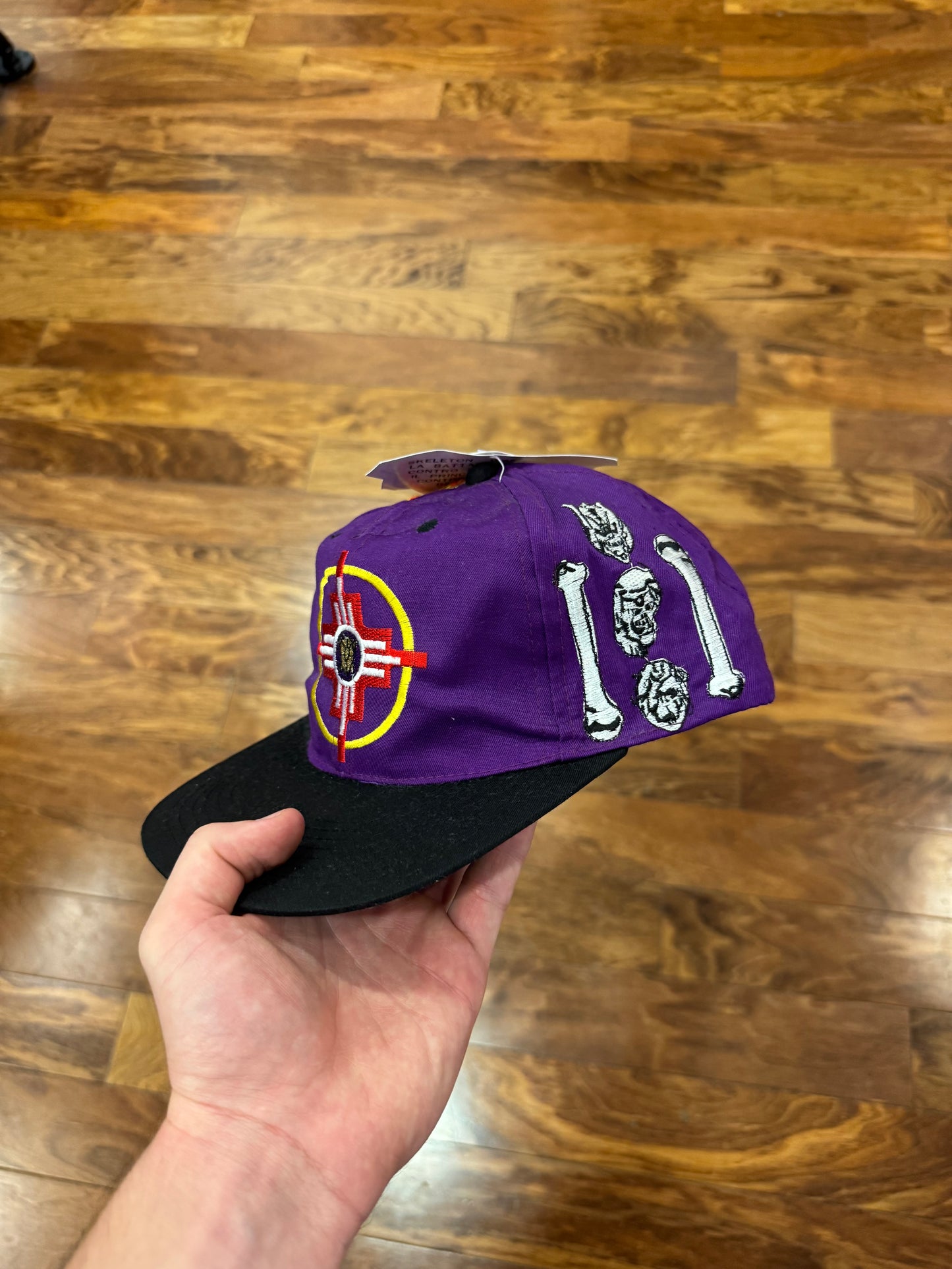 1996 Skeleton Warriors Embroidered Snapback Hat (OS)