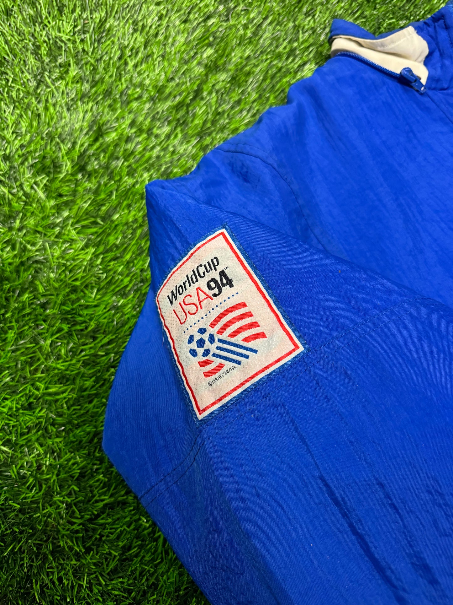 1994 USA Vintage Apex World Cup Soccer Puffer Jacket (L)