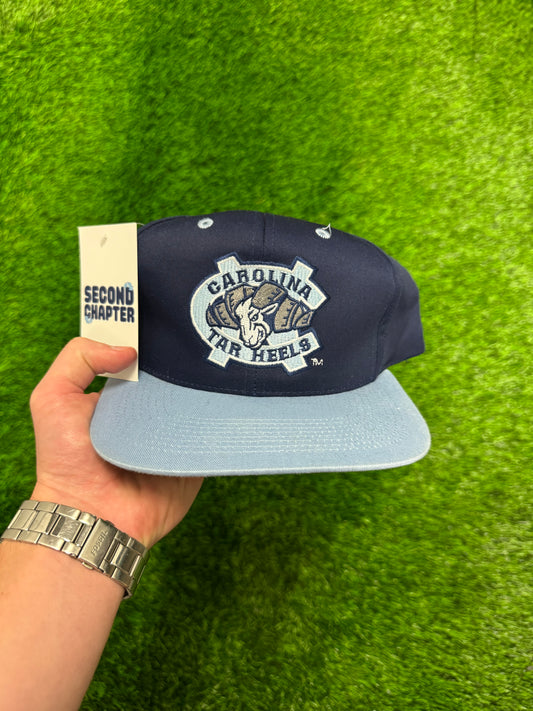 90s University of North Carolina (UNC) Deadstock Two Toned Snapback Hat (OS)
